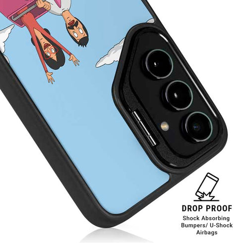 Bobs Burgers Roller Coaster Galaxy S25 Kickstand Case