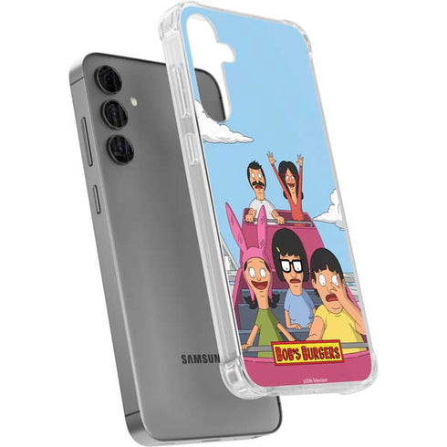 Bobs Burgers Roller Coaster Galaxy S24 Plus Clear Case