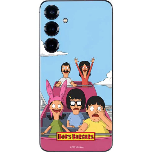 Bobs Burgers Roller Coaster Galaxy S25 Plus Skin
