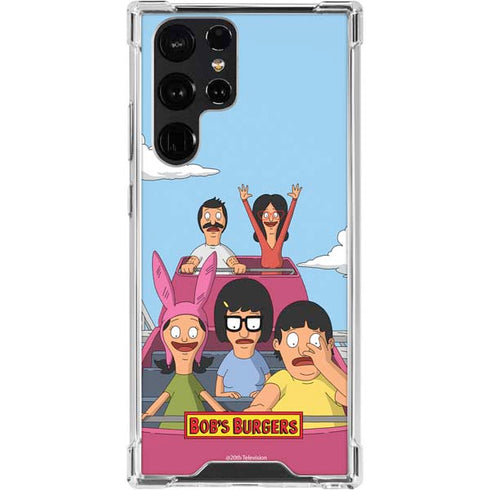 Bobs Burgers Roller Coaster Galaxy S24 Ultra Clear Case