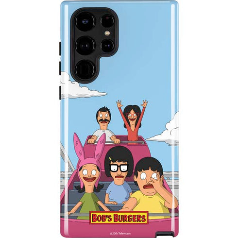Bobs Burgers Roller Coaster Galaxy S25 Ultra Impact Case