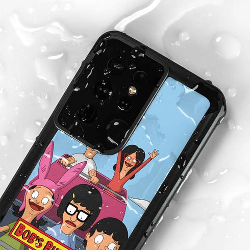 Bobs Burgers Roller Coaster Galaxy S24 Ultra Waterproof Case