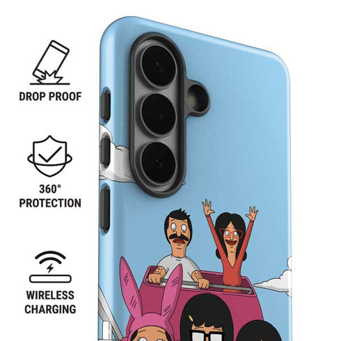Bobs Burgers Roller Coaster Galaxy S26 Plus Impact Case