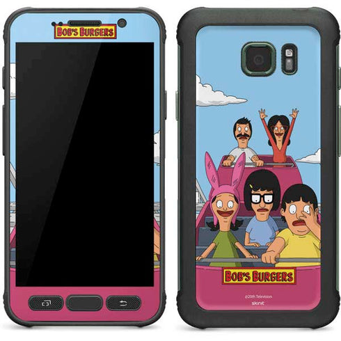 Bobs Burgers Roller Coaster Galaxy S7 Active Skin