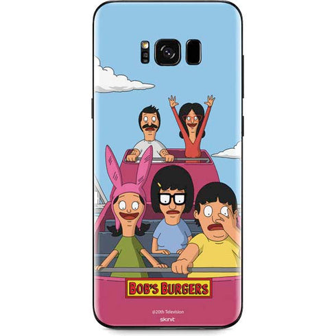 Bobs Burgers Roller Coaster Galaxy S8 Skin