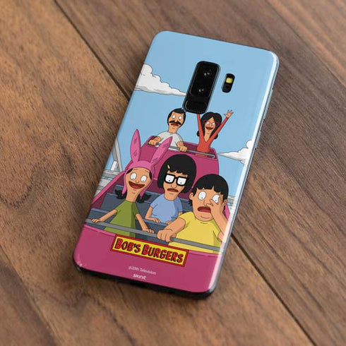 Bobs Burgers Roller Coaster Galaxy S9 Plus Skin