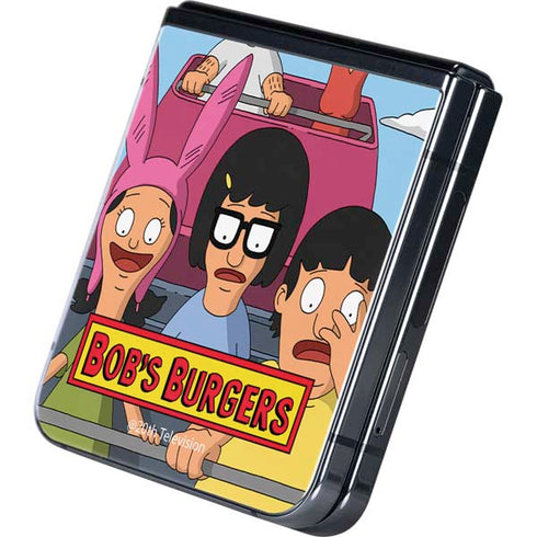 Bobs Burgers Roller Coaster Galaxy Z Flip5 5G Skin