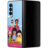 Bobs Burgers Roller Coaster Galaxy Z Fold3 5G Skin