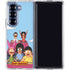 Bobs Burgers Roller Coaster Galaxy Z Fold6 Clear Case