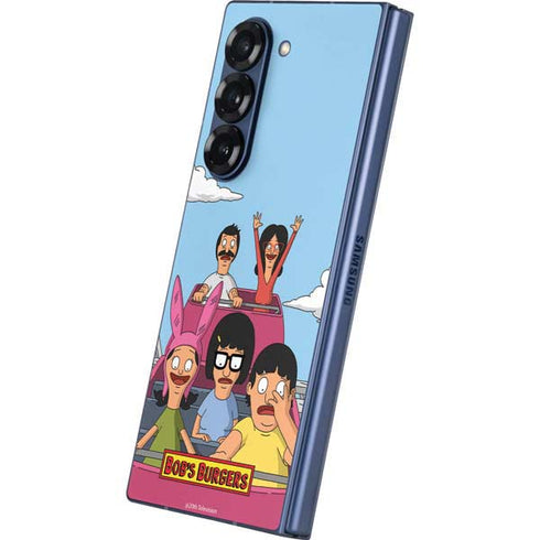 Bobs Burgers Roller Coaster Galaxy Z Fold6 Skin