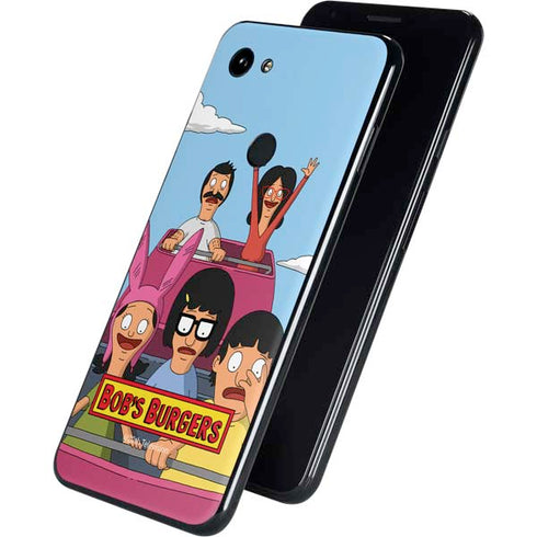Bobs Burgers Roller Coaster Google Pixel 3a Skin