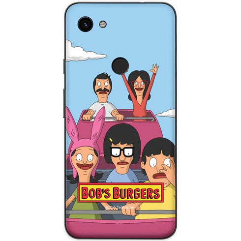 Bobs Burgers Roller Coaster Google Pixel 3a XL Skin