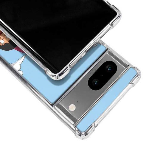 Bobs Burgers Roller Coaster Google Pixel 8 Clear Case