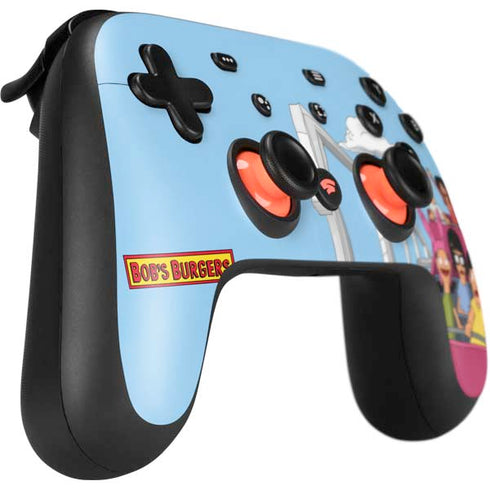 Bobs Burgers Roller Coaster Google Stadia Controller Skin