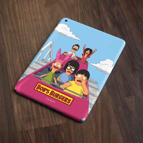 Bobs Burgers Roller Coaster Apple iPad Skin