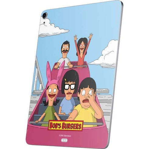 Bobs Burgers Roller Coaster Apple iPad Air Skin