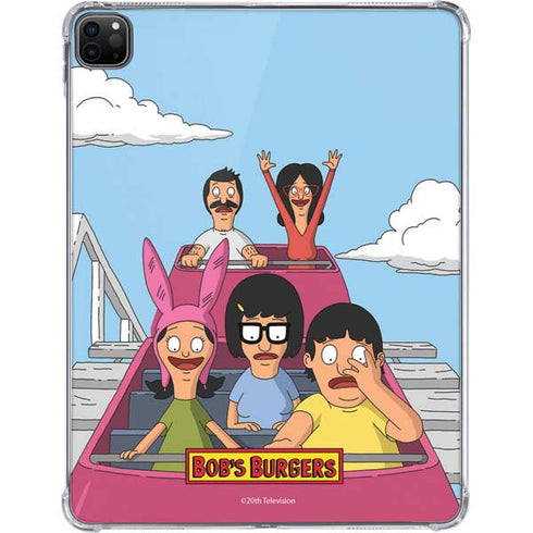 Bobs Burgers Roller Coaster iPad Pro 11in (2024) Clear Case