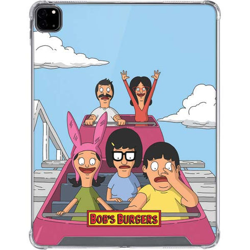 Bobs Burgers Roller Coaster iPad Pro 12.9in (2020) Clear Case