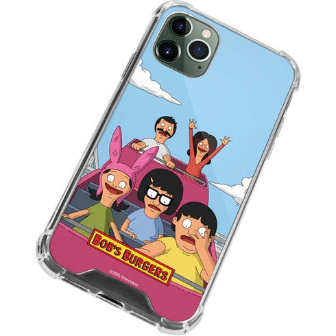 Bobs Burgers Roller Coaster iPhone 11 Pro Max Clear Case