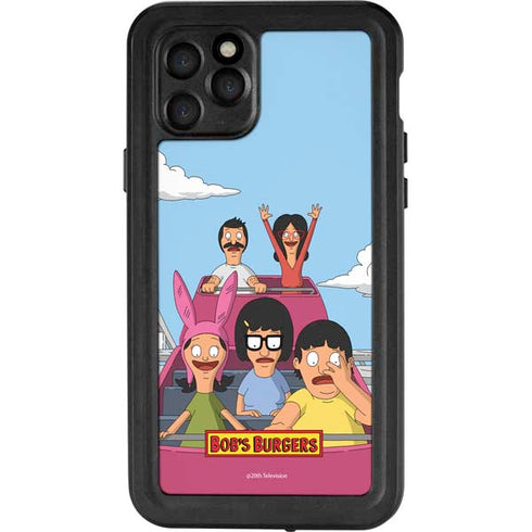 Bobs Burgers Roller Coaster iPhone 11 Pro Waterproof Case