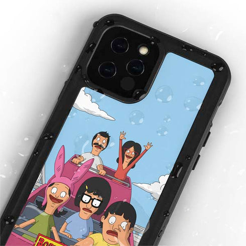Bobs Burgers Roller Coaster iPhone 12 Pro Waterproof Case