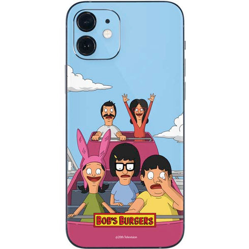 Bobs Burgers Roller Coaster iPhone 12 Skin