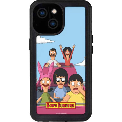 Bobs Burgers Roller Coaster iPhone 13 Mini Waterproof Case