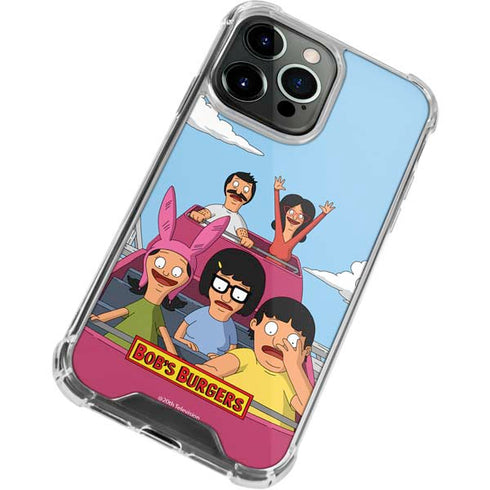 Bobs Burgers Roller Coaster iPhone 13 Pro Clear Case