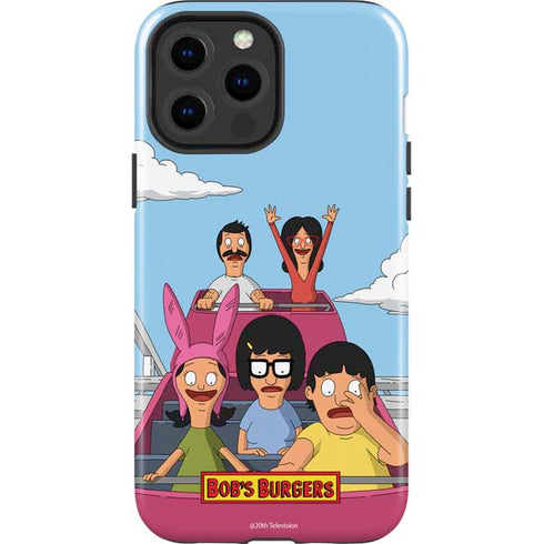Bobs Burgers Roller Coaster iPhone 13 Pro Max Impact Case