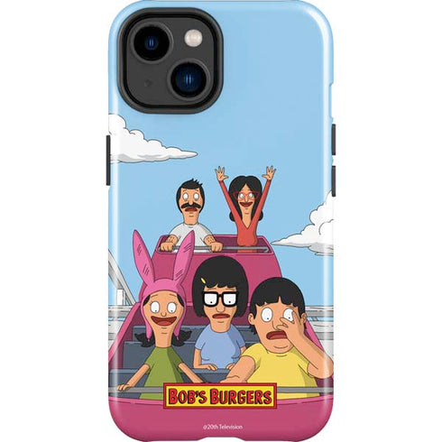 Bobs Burgers Roller Coaster iPhone 14 Plus Impact Case