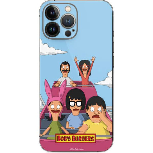 Bobs Burgers Roller Coaster iPhone 14 Pro Max Skin