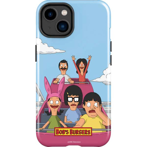 Bobs Burgers Roller Coaster iPhone 15 Impact Case