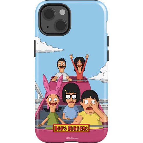 Bobs Burgers Roller Coaster iPhone 15 Plus Impact Case
