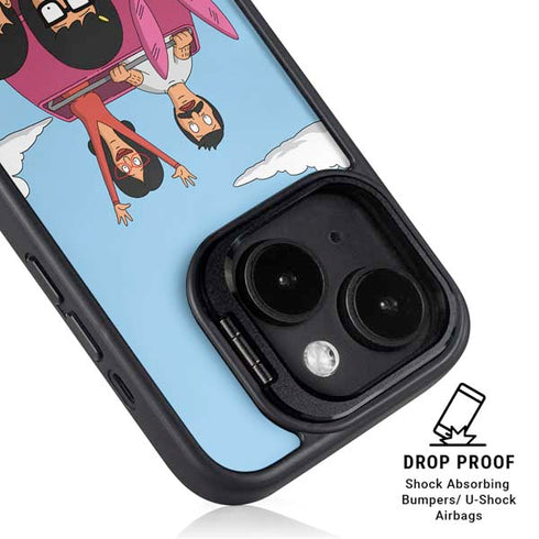 Bobs Burgers Roller Coaster iPhone 15 Plus Kickstand Case