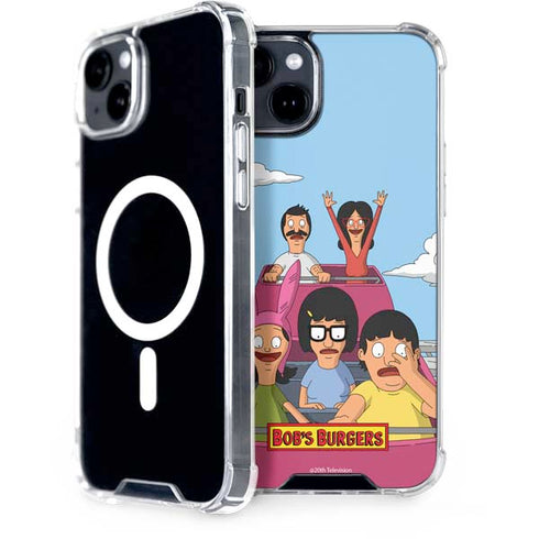 Bobs Burgers Roller Coaster iPhone 15 Plus MagSafe Case