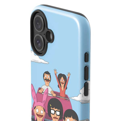 Bobs Burgers Roller Coaster iPhone 16 Impact Case