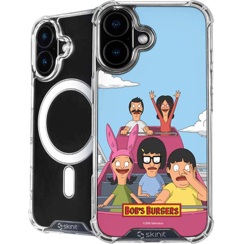 Bobs Burgers Roller Coaster iPhone 16 Plus MagSafe Case