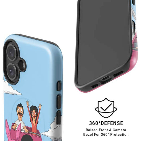 Bobs Burgers Roller Coaster iPhone 16 Plus Magsafe Impact Case