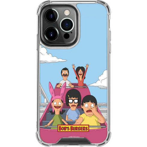 Bobs Burgers Roller Coaster iPhone 16 Pro Clear Case