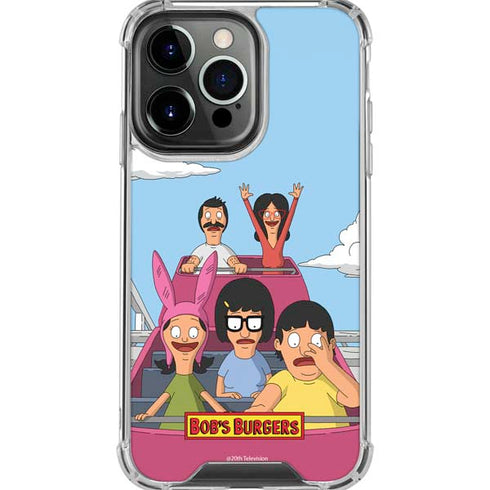 Bobs Burgers Roller Coaster iPhone 16 Pro Max Clear Case