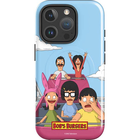 Bobs Burgers Roller Coaster iPhone 16 Pro Max Magsafe Impact Case