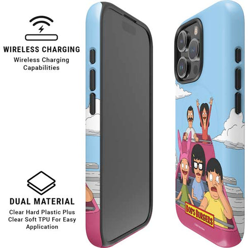 Bobs Burgers Roller Coaster iPhone 16 Pro Max Magsafe Impact Case