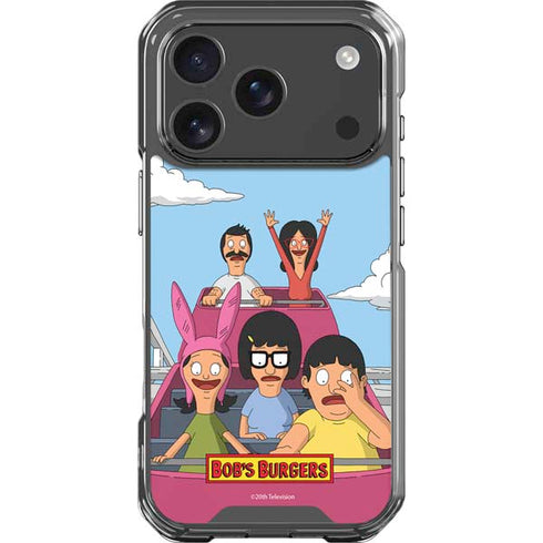 Bobs Burgers Roller Coaster iPhone 18 Pro Clear Case