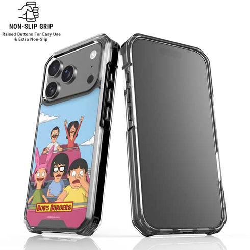 Bobs Burgers Roller Coaster iPhone 18 Pro Clear Case