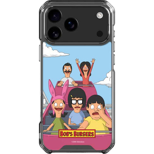 Bobs Burgers Roller Coaster iPhone 18 Pro Max Clear Case