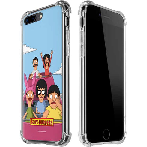 Bobs Burgers Roller Coaster iPhone 7/8 Plus Clear Case
