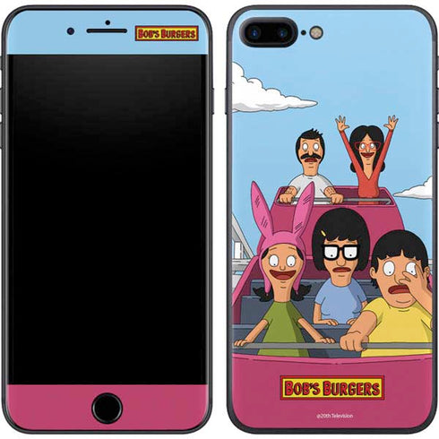 Bobs Burgers Roller Coaster iPhone 7 Plus Skin