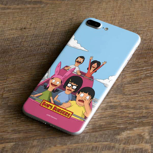 Bobs Burgers Roller Coaster iPhone 8 Plus Skin