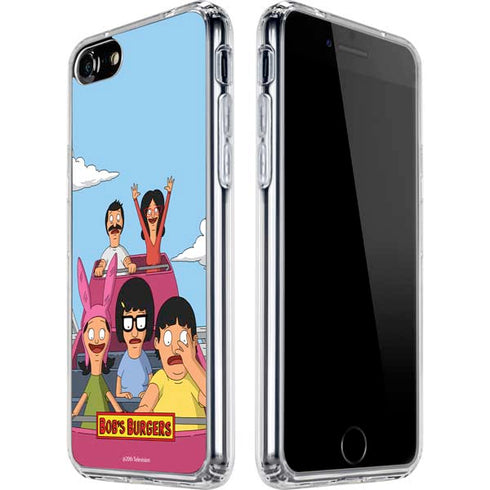Bobs Burgers Roller Coaster iPhone SE (2nd & 3rd Gen) Clear Case