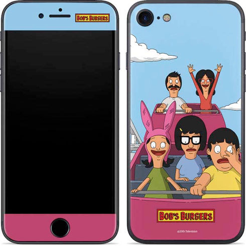 Bobs Burgers Roller Coaster iPhone SE (2nd & 3rd Gen) Skin
